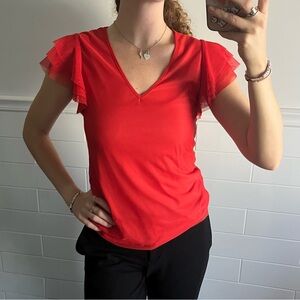 Vince Camuto Red Blouse